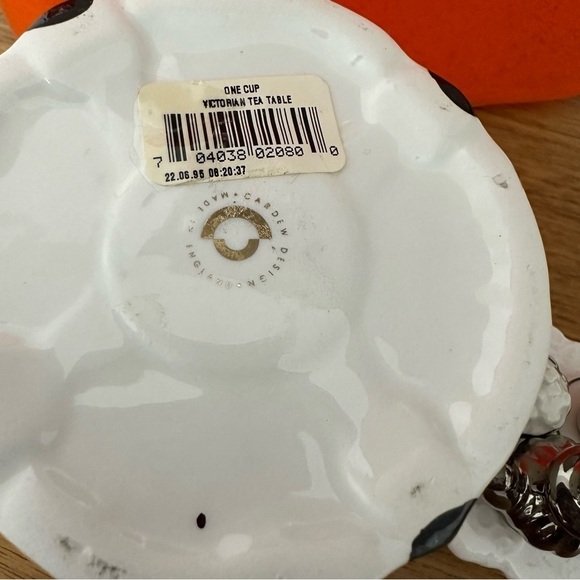 Paul Cardew Porcelain Small Teapot With Removable Lid Tea Set White And Blue - Picture 7 of 8